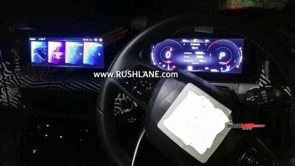 Mahindra Xuv700 Infotainment Unit Spied Carthrust